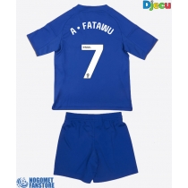 Leicester City Issahaku Fatawu #7 Domaci Dres za djecu 2025-26 Kratak Rukav (+ Kratke hlače)